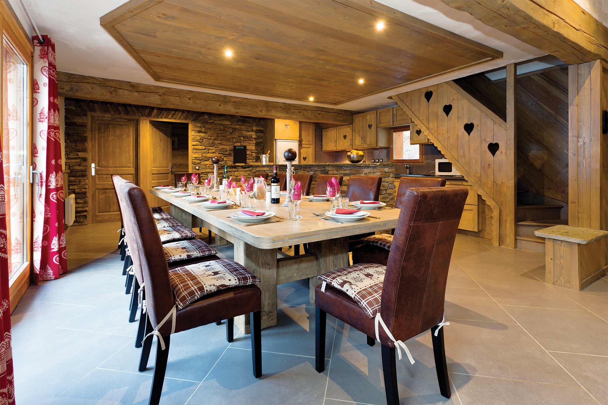 Chalet Les Cimes Blanches Dinning room