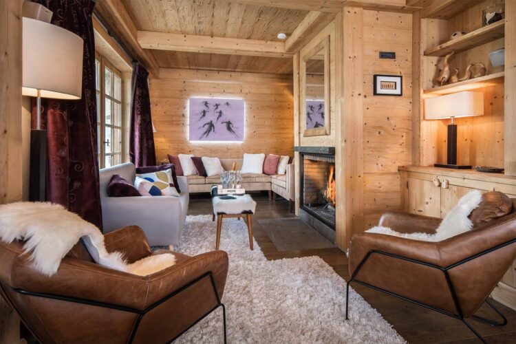 Chalet Davos - Living room